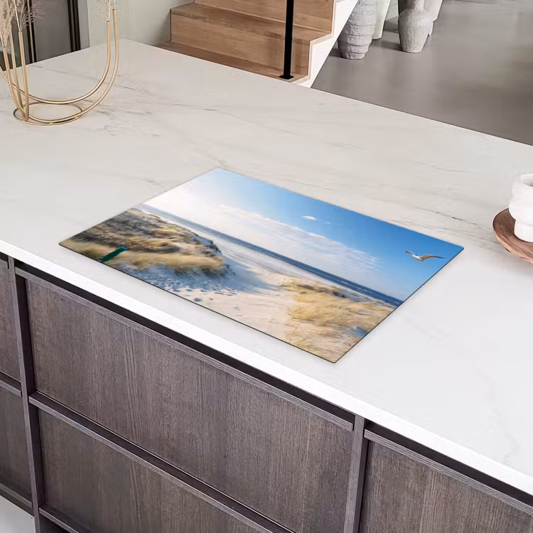 Kustlijn in de Ochtendstilte Inductie beschermer vinyl 3mm klein -sfeer8