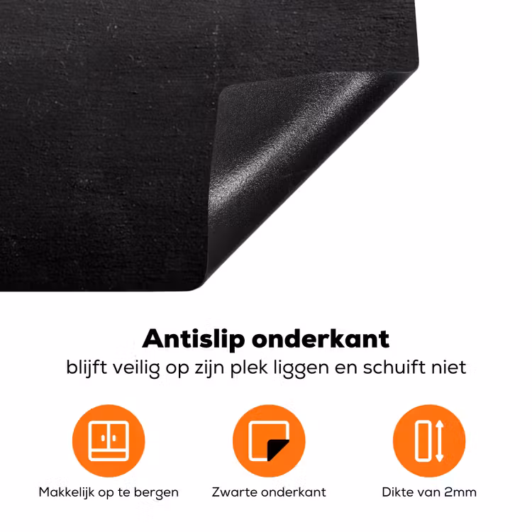Lelietjes van dalen - Bloemen - Stilleven - Flora Inductie beschermer vinyl 3mm middel -zzzzzzz-td-onderkant
