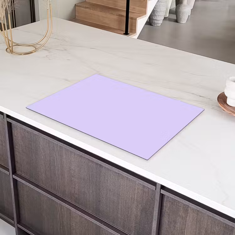 Light - Orchid - Paars Inductie beschermer vinyl 3mm klein 276 -sfeer8