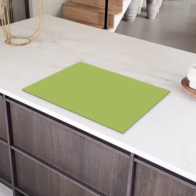 Lime - Glow - Groen Inductie beschermer vinyl 3mm klein 276 -sfeer8