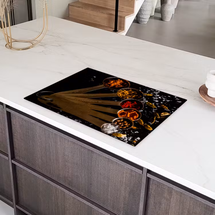 Maatlepel Melange Inductie beschermer vinyl 3mm klein -sfeer8