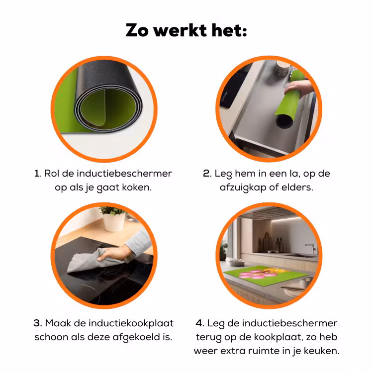 Mens - Ballonnen - Feest - Kleurrijk - Roze Inductie beschermer vinyl 3mm klein -zzzzzzz-td-werking