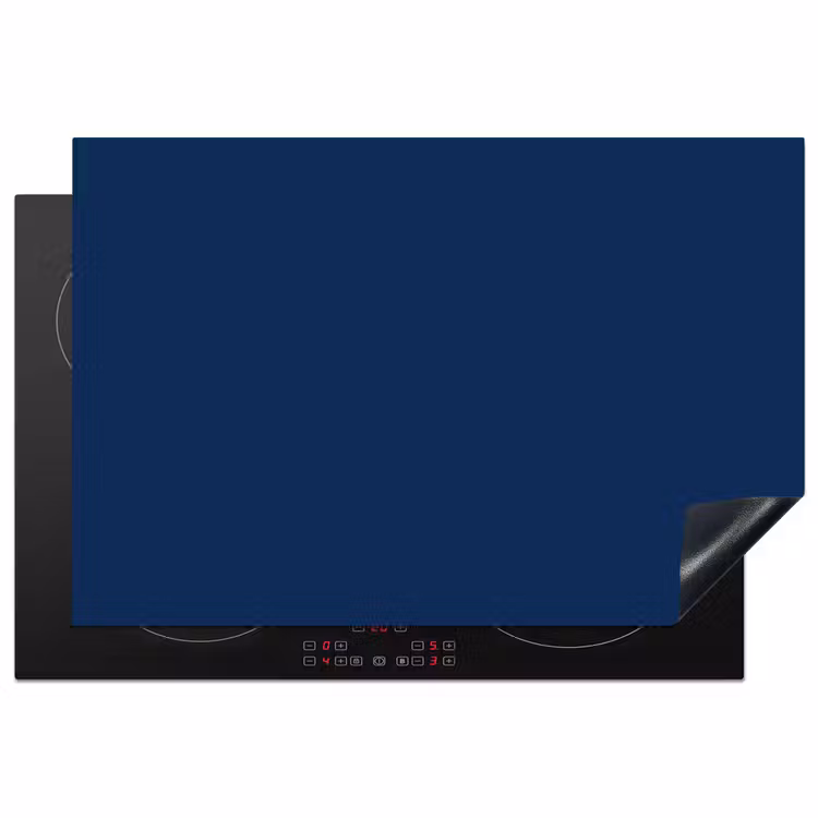 Midnight - Navy - Blauw Inductie beschermer vinyl 3mm klein 276 -3d