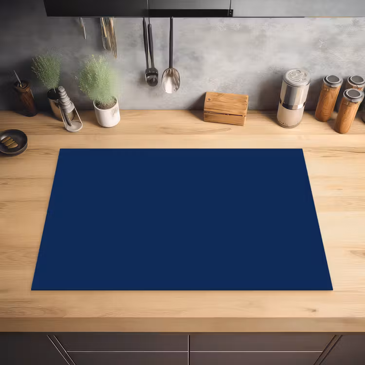 Midnight - Navy - Blauw Inductie beschermer vinyl 3mm klein 276 -sfeer5