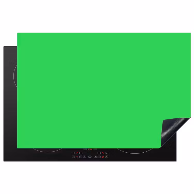 Mint - Green - Groen Inductie beschermer vinyl 3mm klein 276 -3d