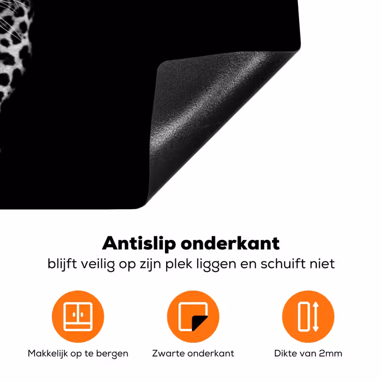 Nadering in de Schaduw Inductie beschermer vinyl 3mm klein -zzzzzzz-td-onderkant