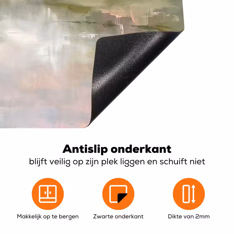 Natuur - Landschap - Abstract - Water - Groen Inductie beschermer vinyl 3mm klein -zzzzzzz-td-onderkant