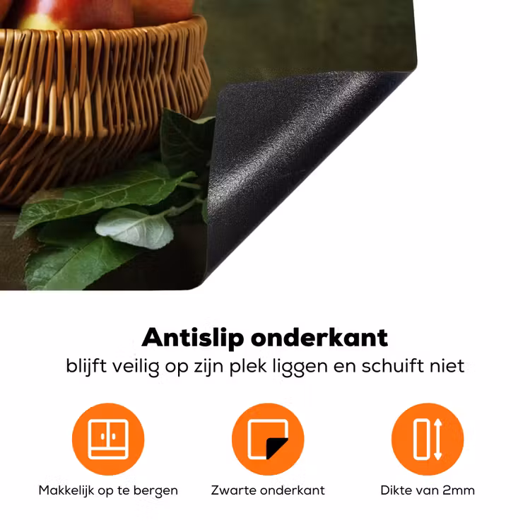 Oogst van de Boomgaard Inductie beschermer vinyl 3mm klein -zzzzzzz-td-onderkant