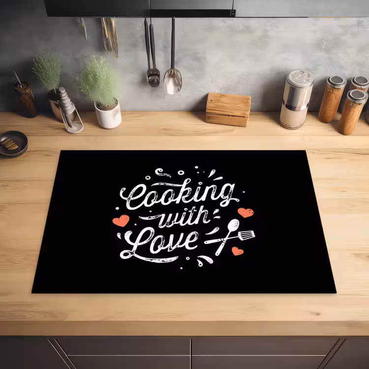 Passie voor Koken Inductie beschermer vinyl 3mm klein -sfeer5