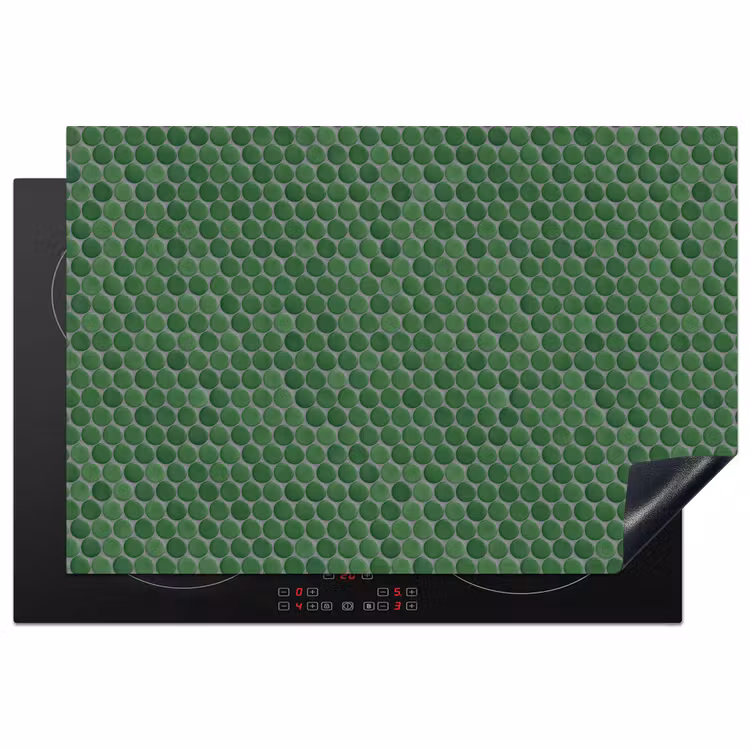 Penny - Mozaïek - Bosgroen - Green Inductie beschermer vinyl 3mm klein 276 -3d