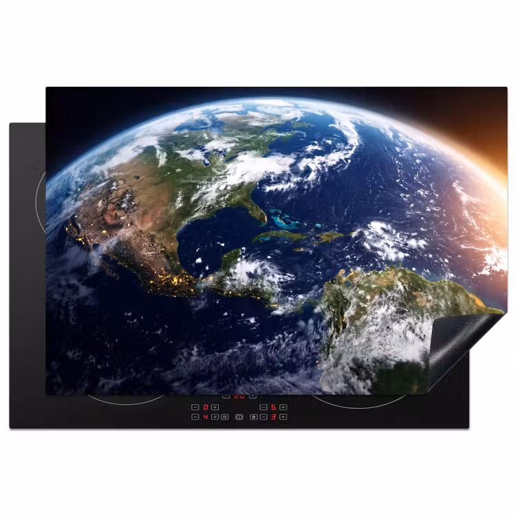 Inductiebeschermer - Planeet - Ruimte - Kosmos - Planeet - Ruimte - Kosmos Inductie beschermer vinyl 3mm klein