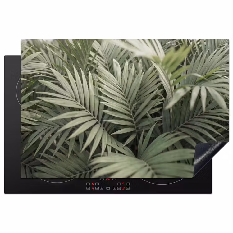 Plant - Palmbladeren - Natuur - Groen Inductie beschermer vinyl 3mm klein -3d