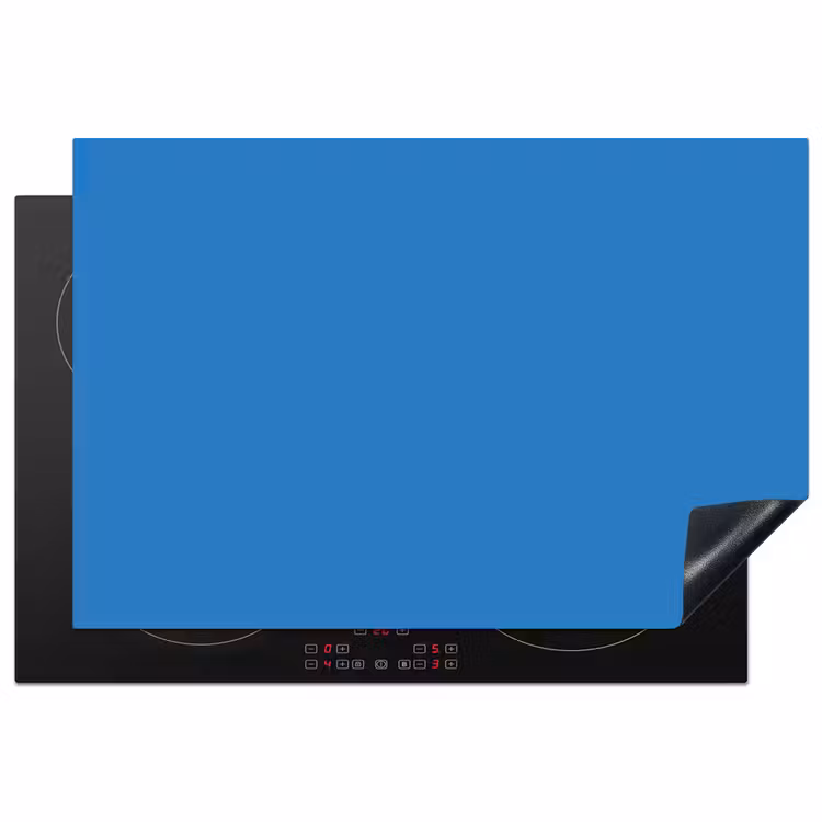 Royal - Blue - Blauw Inductie beschermer vinyl 3mm klein 276 -3d
