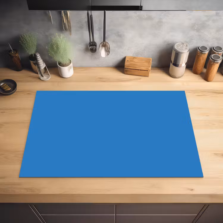 Royal - Blue - Blauw Inductie beschermer vinyl 3mm klein 276 -sfeer5