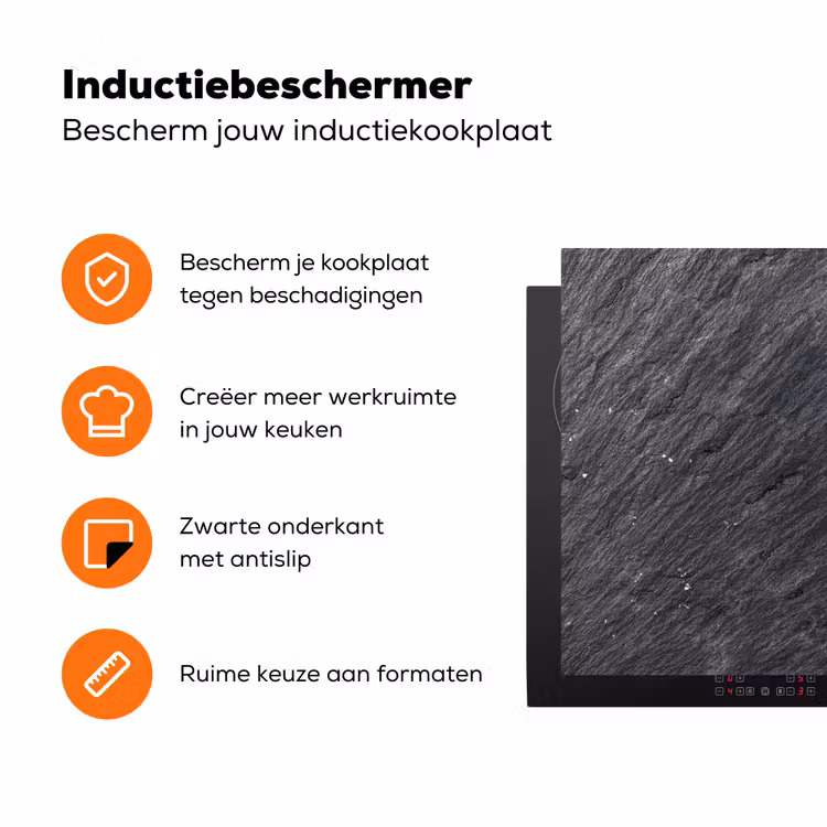 Schaduwen van de Aarde Inductie beschermer vinyl 3mm klein -zzzzzzz-td-ups