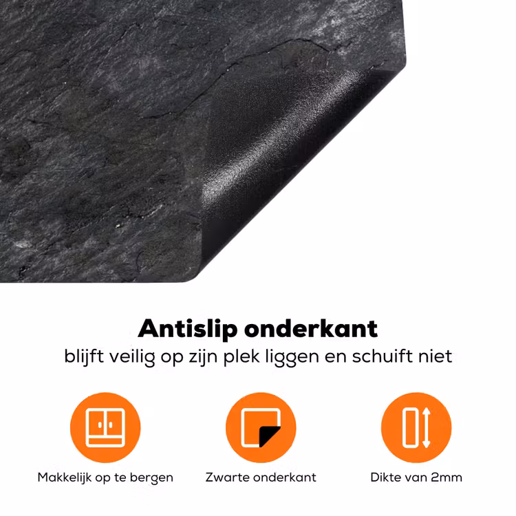 Schaduwen van de Aarde Inductie beschermer vinyl 3mm klein -zzzzzzz-td-onderkant