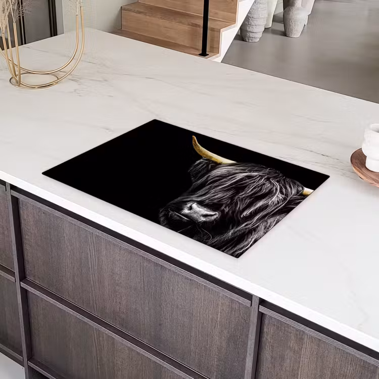 Schemering Silhouet Inductie beschermer vinyl 3mm klein -sfeer8