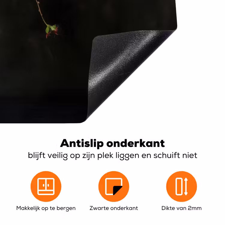 Sierlijk - Boeket - Vaas Inductie beschermer vinyl 3mm klein -zzzzzzz-td-onderkant