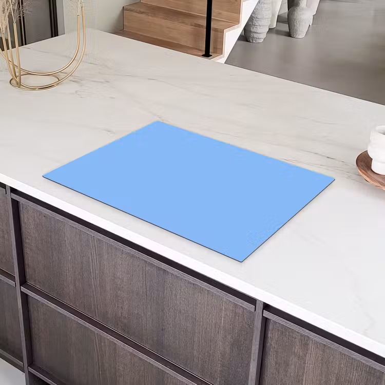 Sky - Glow - Blauw Inductie beschermer vinyl 3mm klein 276 -sfeer8