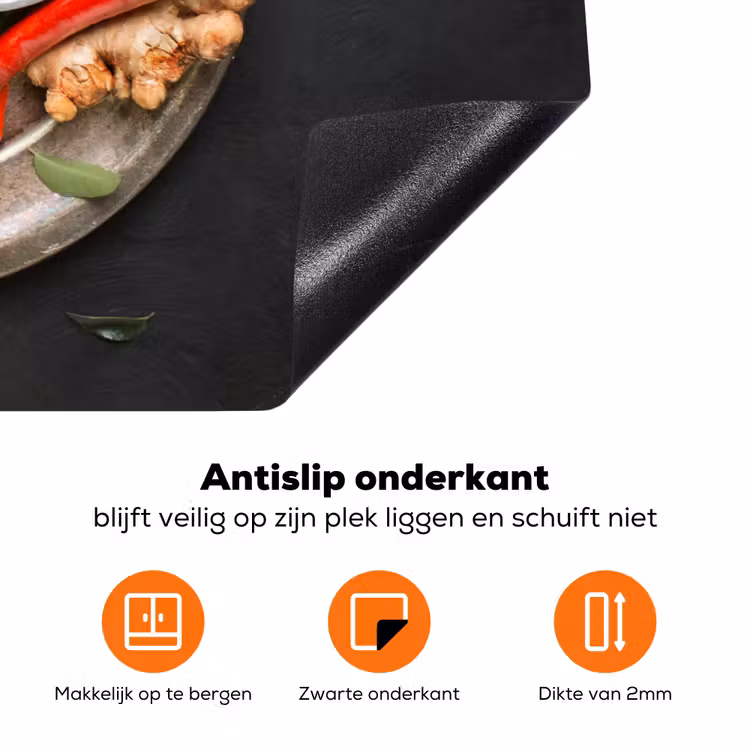 Smakenpalet Inductie beschermer vinyl 3mm klein -zzzzzzz-td-onderkant