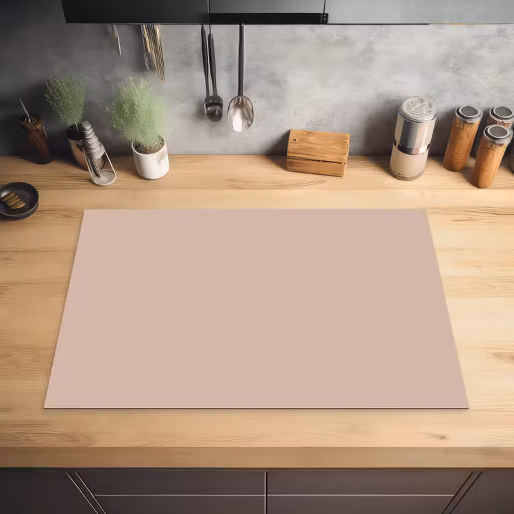Soft - Clay - Nude Inductie beschermer vinyl 3mm klein 276 -sfeer5