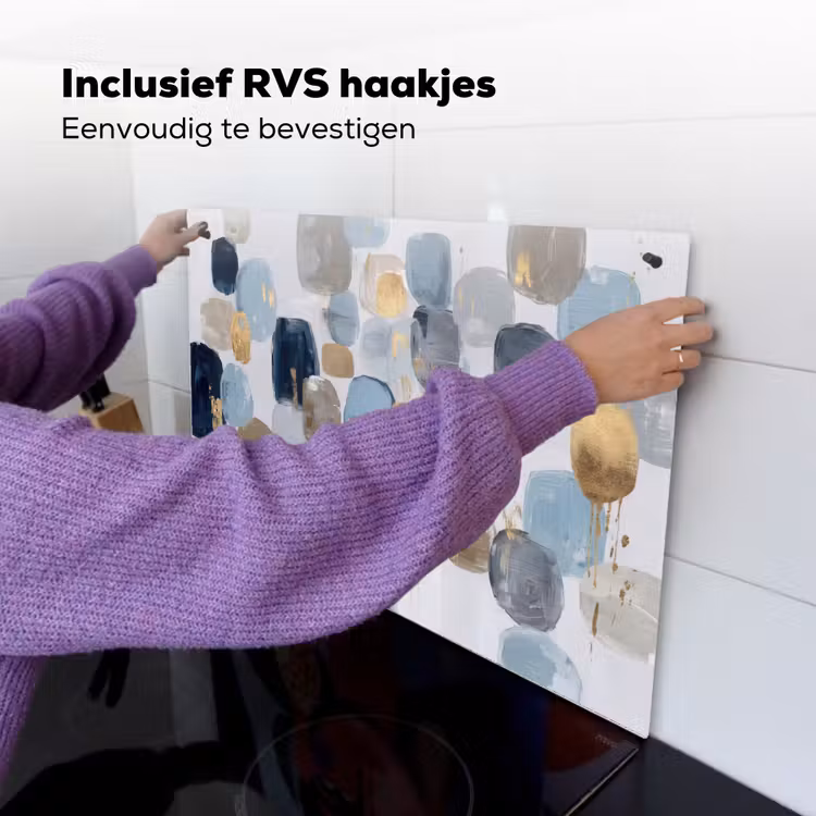 Abstract - Goud - Vormen Inductie beschemer met haakjes klein -ky-ophangen-nl