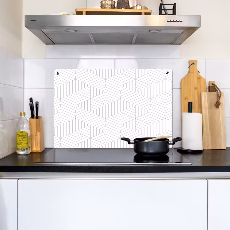 Abstract - Patronen - Design -  Lijn Inductie beschemer met haakjes klein 777 -sfeer2