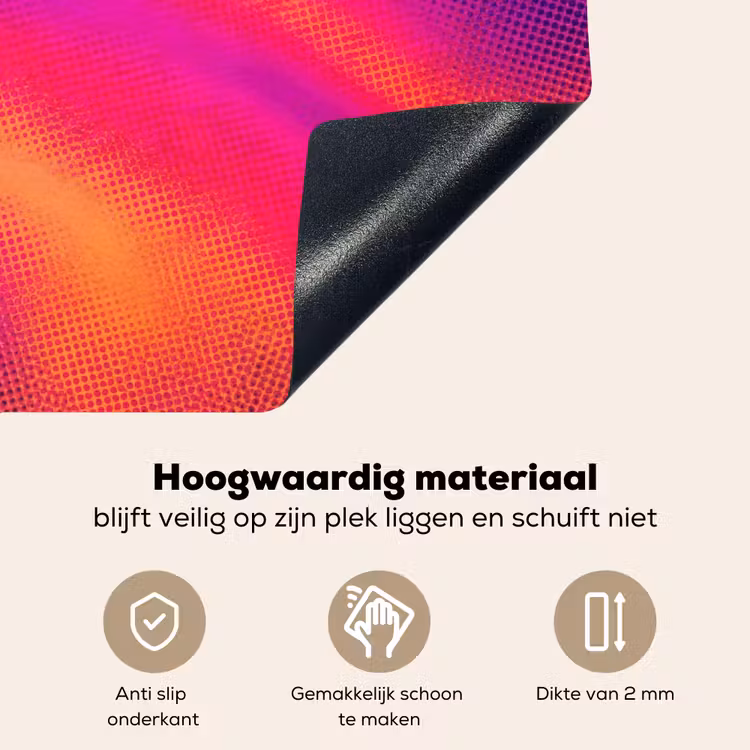 Abstract - Patroon - Kleurverloop Inductie beschemer met haakjes klein -ky-onderkant-nl