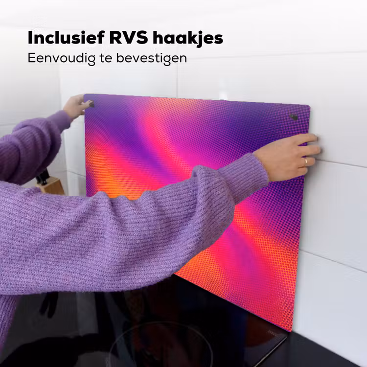 Abstract - Patroon - Kleurverloop Inductie beschemer met haakjes klein -ky-ophangen-nl