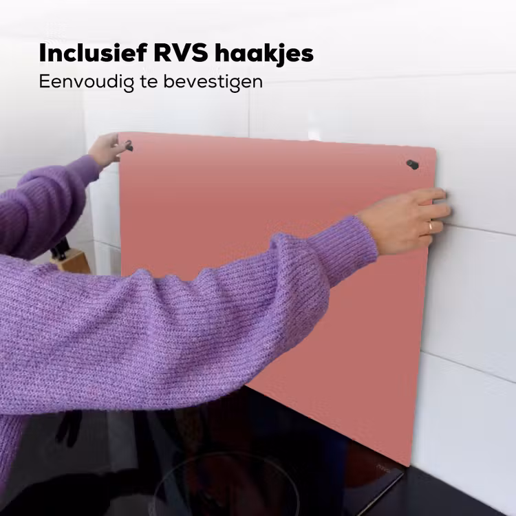 Ancient - Rose - Roze Inductie beschemer met haakjes klein 777 -ky-ophangen-nl