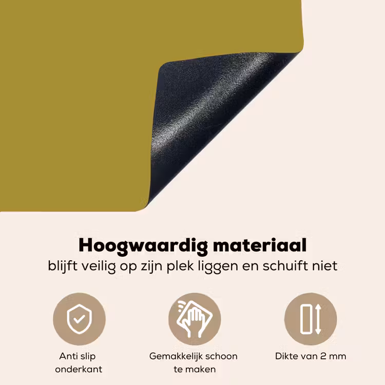 Antique - Moss - Groen Inductie beschemer met haakjes klein 777 -ky-onderkant-nl