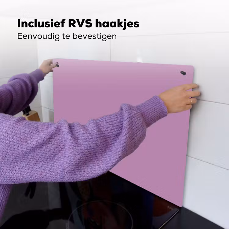 Antique - Orchid - Paars Inductie beschemer met haakjes klein 777 -ky-ophangen-nl