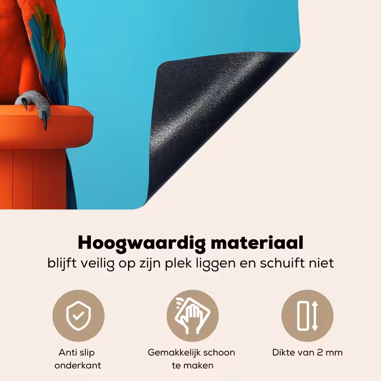 Ara - Koksmuts - Sokkel - Grappig Inductie beschemer met haakjes klein -ky-onderkant-nl