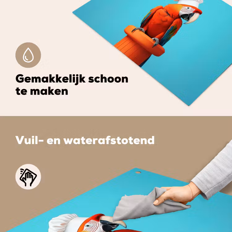 Ara - Koksmuts - Sokkel - Grappig Inductie beschemer met haakjes klein -ky-schoon-nl