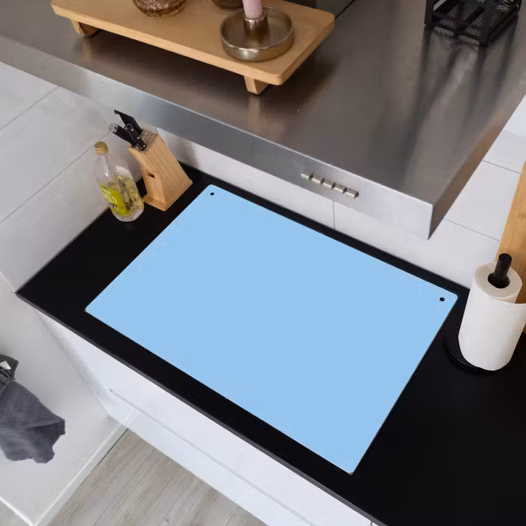 Baby - Blue - Blauw Inductie beschemer met haakjes klein 777 -sfeer1