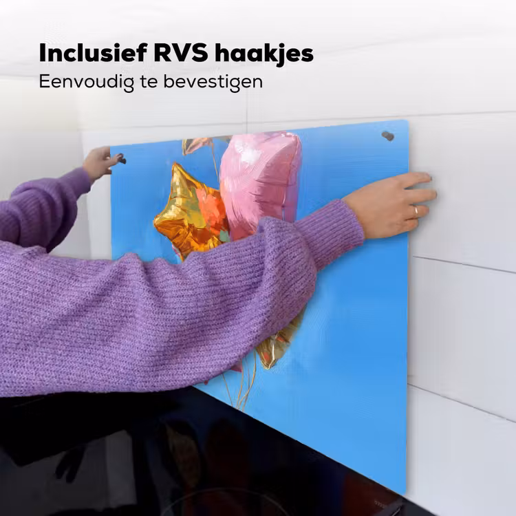 Ballonnen - Goud - Stervorm - Roze Inductie beschemer met haakjes middel -ky-ophangen-nl