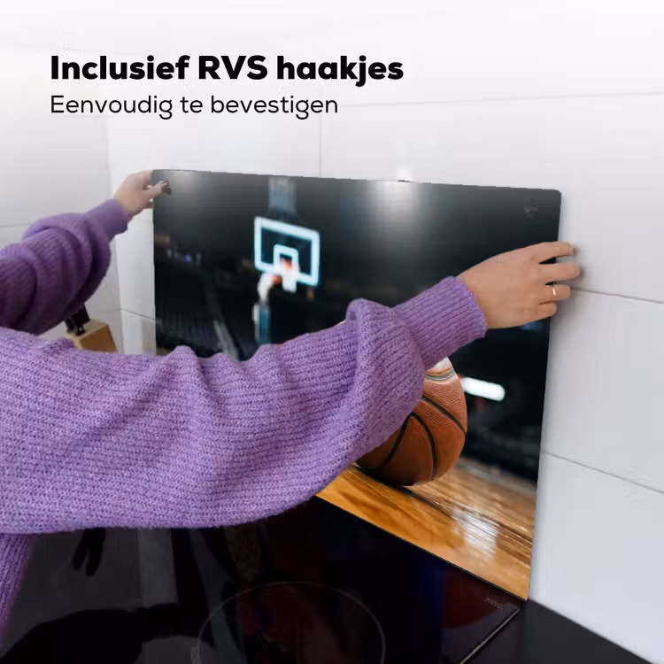 Basketbal - Arena - Sport Inductie beschemer met haakjes klein -ky-ophangen-nl