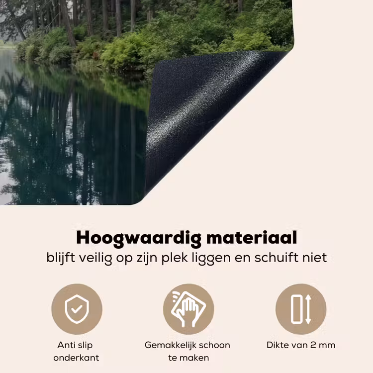 Bergen - Meer - Bos Inductie beschemer met haakjes klein -ky-onderkant-nl