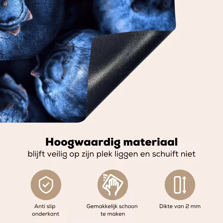 Bessen - Blauw - Fruit Inductie beschemer met haakjes klein -ky-onderkant-nl