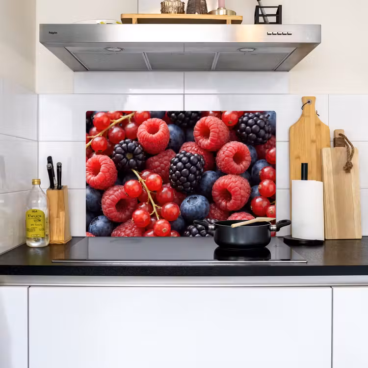 Bessen - Mix - Vers - Eten - Kleurrijk Inductie beschemer met haakjes klein -sfeer2