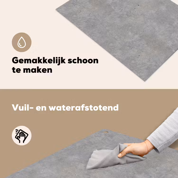 Beton - Patronen - Industrieel Inductie beschemer met haakjes klein 777 -ky-schoon-nl