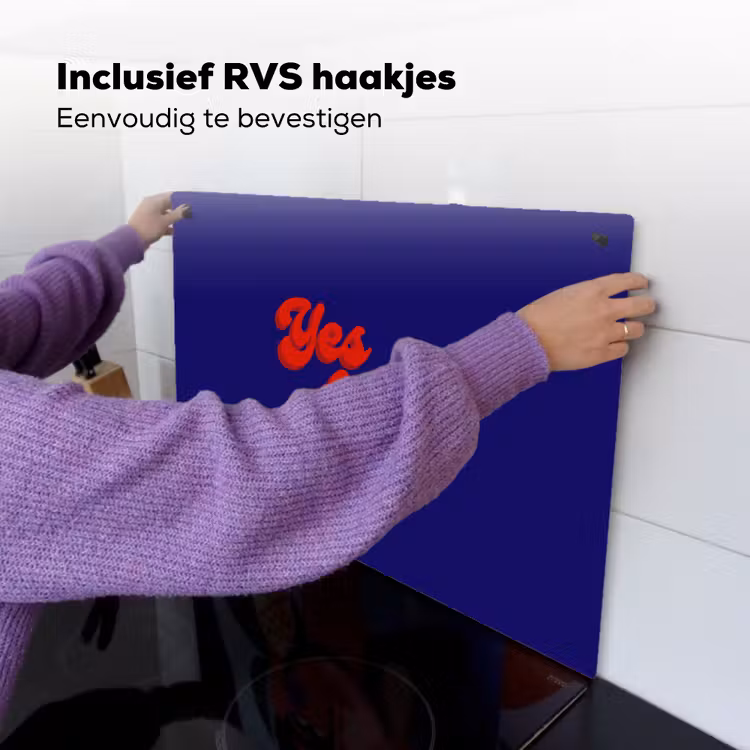 Blauw - Rood - Yes fun - 3D Inductie beschemer met haakjes klein -ky-ophangen-nl