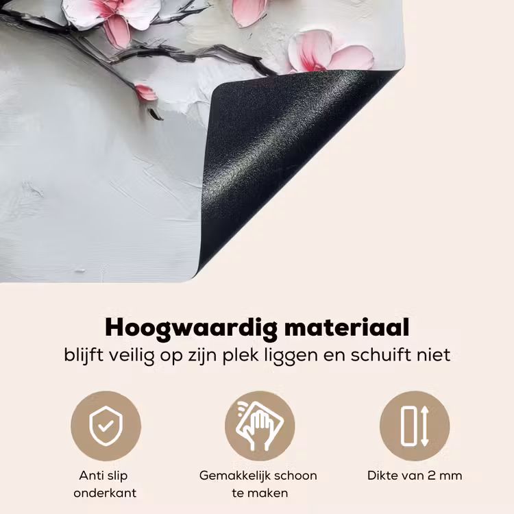 Bloesem - Kunstzinnig - Roze - Sakura Inductie beschemer met haakjes klein -ky-onderkant-nl