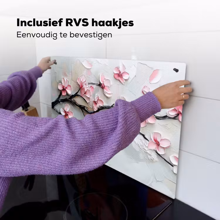 Bloesem - Kunstzinnig - Roze - Sakura Inductie beschemer met haakjes klein -ky-ophangen-nl