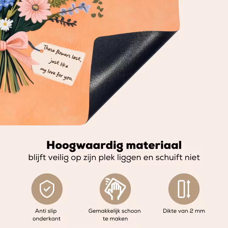 Boeket - Strikje - Quote Inductie beschemer met haakjes klein -ky-onderkant-nl