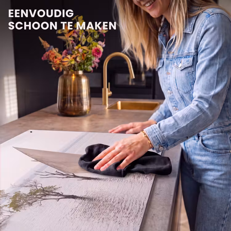 Boot - Zeil - Water - Tropisch - Natuur Inductie beschemer met haakjes klein -ky-schoon-nl