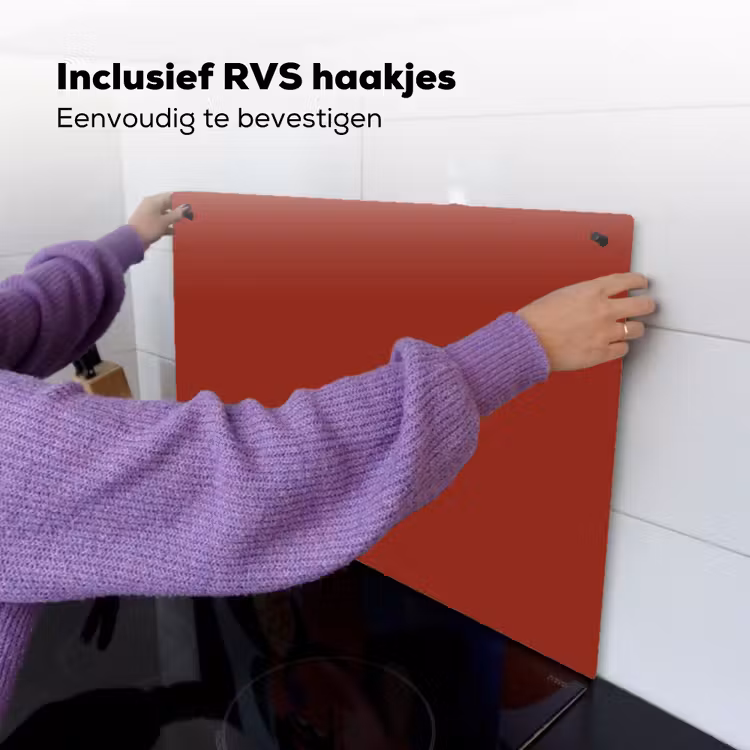Burnt - Copper - Rood Inductie beschemer met haakjes klein 777 -ky-ophangen-nl