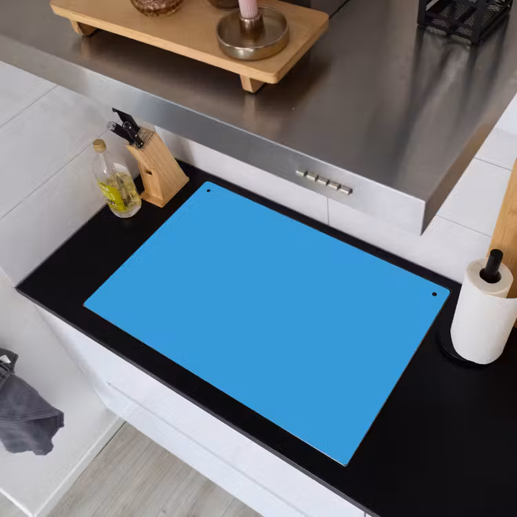 Cerulean - Breeze - Blauw Inductie beschemer met haakjes klein 777 -sfeer1