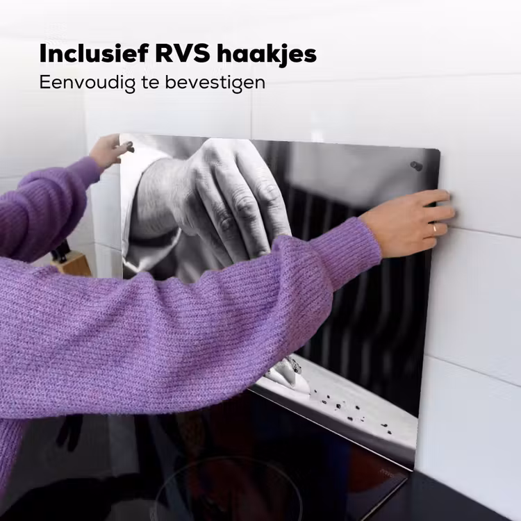 Chef - Garnering - Gerecht Inductie beschemer met haakjes klein -ky-ophangen-nl