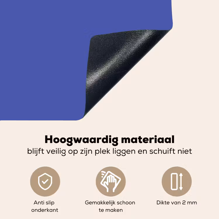 Chinese - Blue - Blauw Inductie beschemer met haakjes klein 777 -ky-onderkant-nl